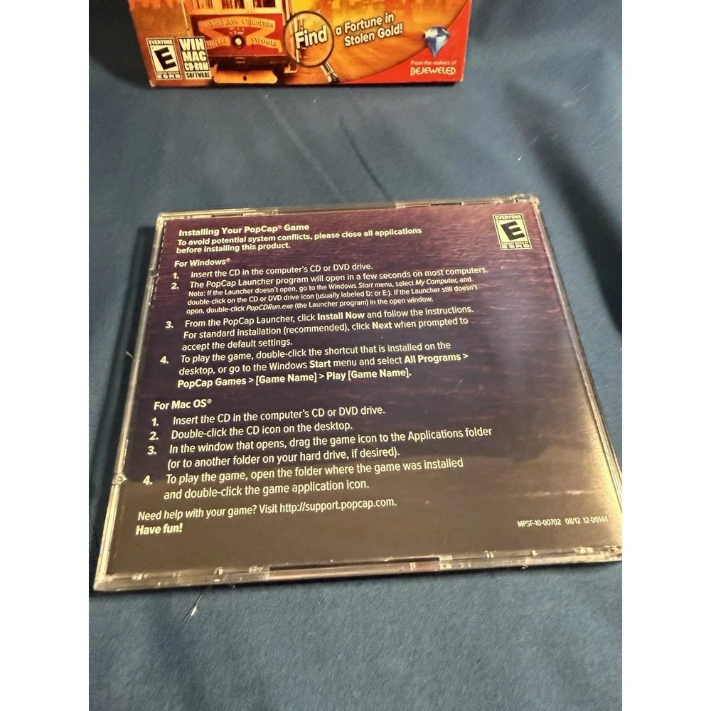 Mystery P.I. Stolen In San Francisco PC Game Rated E Microsoft Windows XP/Vista